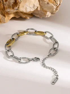 Online Golden & Link  Bracelet Rings & Bracelets|Accessories