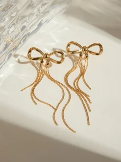 Bow Earrings Earrings|Accessories