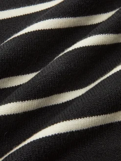 Outlet Golden Button Striped Cozy Cardigan Cardigans|Sweaters & Cardigans