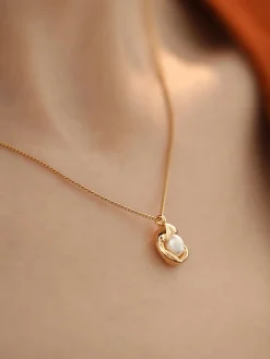 en Decor Pearl Pendant Necklace Necklaces|Accessories