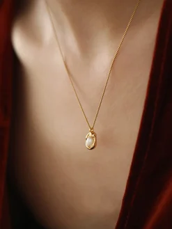 en Decor Pearl Pendant Necklace Necklaces|Accessories
