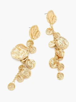 Sale en Disc Pendant Tassel Earrings Earrings|Accessories