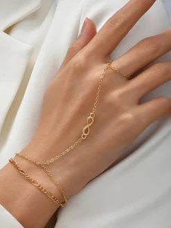 Outlet en Finger Ring Bracelet Rings & Bracelets|Accessories