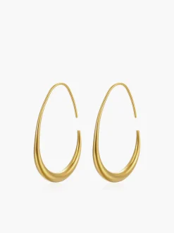 Hot Fluid Hoop Earrings Earrings|Accessories