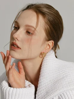 Knotted Earrings Earrings|Accessories