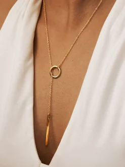 en Lariat Bar Y Necklace Necklaces|Accessories