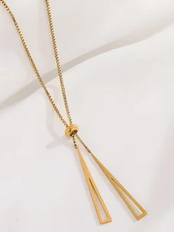 en Lariat Tassel Necklace Necklaces|Accessories
