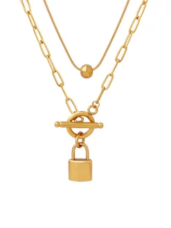 Clearance Padlock Necklace Necklaces|Accessories