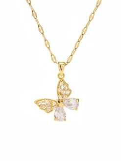 en Radiance Butterfly Necklace Necklaces|Accessories