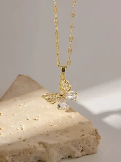 en Radiance Butterfly Necklace Necklaces|Accessories
