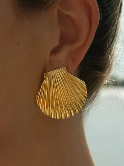 Clearance Shell Stud Earrings Earrings|Accessories