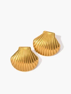 Clearance Shell Stud Earrings Earrings|Accessories