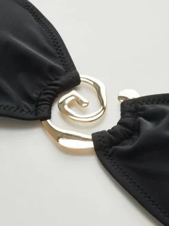 Best Golden Spiral Bikini Set Swimwear|Tops