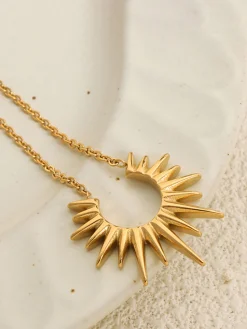 Clearance en Sunburst Pendant Necklace Necklaces|Accessories