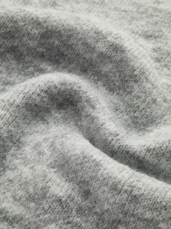 New Half Zip Fuzzy Sweater Sweater Tops|Sweaters & Cardigans