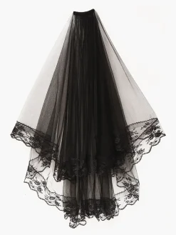 Discount Halloween Ghost Bridal Veil Hair Claws & Hats|Accessories
