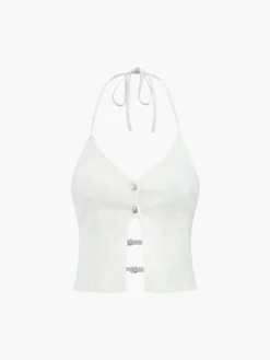 Halter Backless Cami Top Tank Tops & Camis|Tops