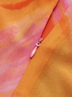 Best Halter Backless Tie Dye Short Dress Casual Dresses|Cocktail & Party Dresses
