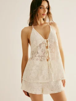 Discount Halter Floral Sheer Pants Set Pants Sets|Matching Sets
