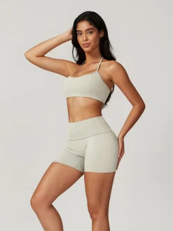 Online Halter Skinny Quick-Drying Shorts Set Shorts|Activewear