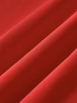 Sale Halter Sweetheart Pleated Midi Dress Cocktail & Party Dresses|Summer Dresses