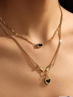 Hands Heart Pendant Necklace Necklaces|Accessories
