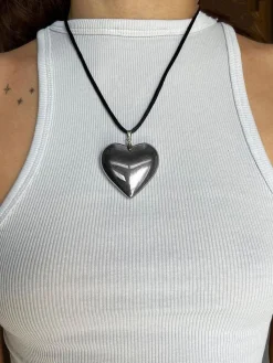 Hot Heart Pendant Necklace Necklaces|Accessories