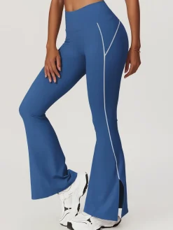 Clearance High Waist Hip-Lifting Flare Leggings Activewear