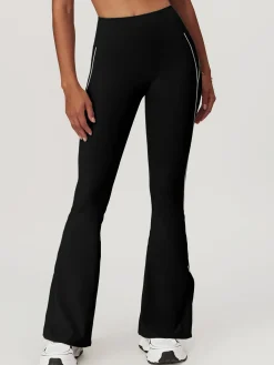 Clearance High Waist Hip-Lifting Flare Leggings Activewear