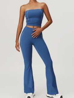 Clearance High Waist Hip-Lifting Flare Leggings Activewear