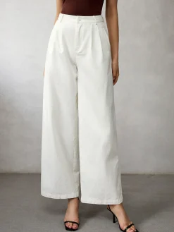 Online High Waisted Wide Leg Jeans Wide Leg|Jeans