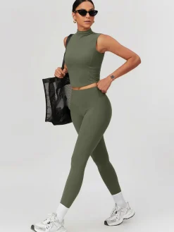 Outlet High-Waist Butt-Lifting Leggings Activewear