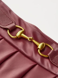Best High-Waist Metal-Detail Asymmetrical Pleated Skirt Bottoms