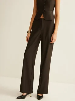 Best High-Waist Straight Pants Pants|Matching Sets