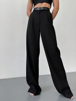 New High-Waist Wide Leg Pants Wide Leg|Pants