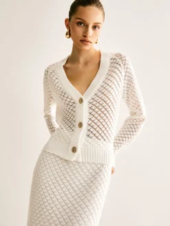 Best Hollow Lined Maxi Skirt Set Skirt Sets|Long Sleeve Sets