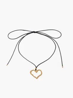 Outlet Hollow Out Love Heart Necklace Necklaces|Accessories