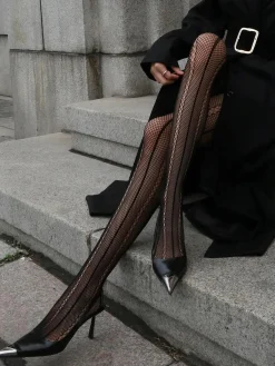 Clearance Hollow Sheer Soft Touch Tights Socks & Tights|Accessories