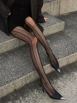 Clearance Hollow Sheer Soft Touch Tights Socks & Tights|Accessories