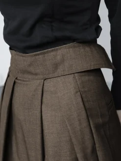 Discount Hook-and-Loop Fastener Wide Leg Velcro Pants Wide Leg|Pants