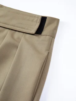 Discount Hook-and-Loop Fastener Wide Leg Velcro Pants Wide Leg|Pants
