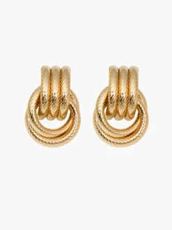 Sale Hoop Cross Earrings Earrings|Accessories
