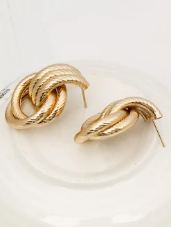 Sale Hoop Cross Earrings Earrings|Accessories