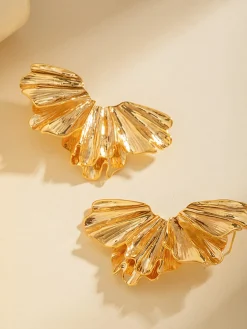 Clearance Irregular Leave Drop Earrings Earrings|Accessories