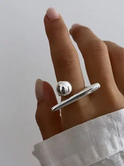 Outlet Irregular Minimalist Open Ring Rings & Bracelets|Accessories
