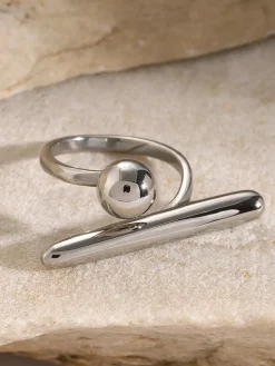 Outlet Irregular Minimalist Open Ring Rings & Bracelets|Accessories
