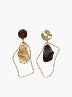 Irregular Stud Drop Earrings Accessories
