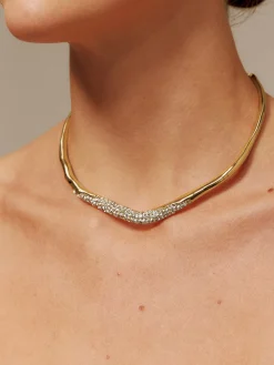 Irregular Ziron Choker Necklace Necklaces|Accessories