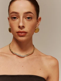 Irregular Ziron Choker Necklace Necklaces|Accessories