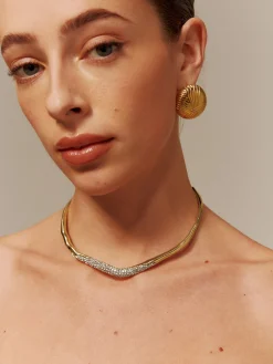 Irregular Ziron Choker Necklace Necklaces|Accessories